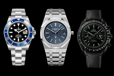 Iconic luxury watches .